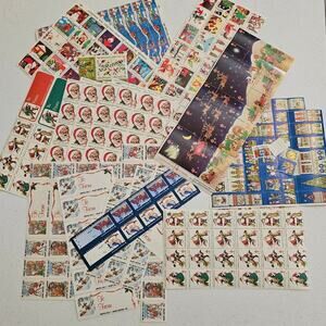 Vintage LOT Hundreds of Various CHRISTMAS SEAL STAMPS ALA 2000